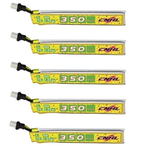 Baterija CNHL Pizza Series 350mAh 3.8V 1S 75C - BT2.0 (5vnt)