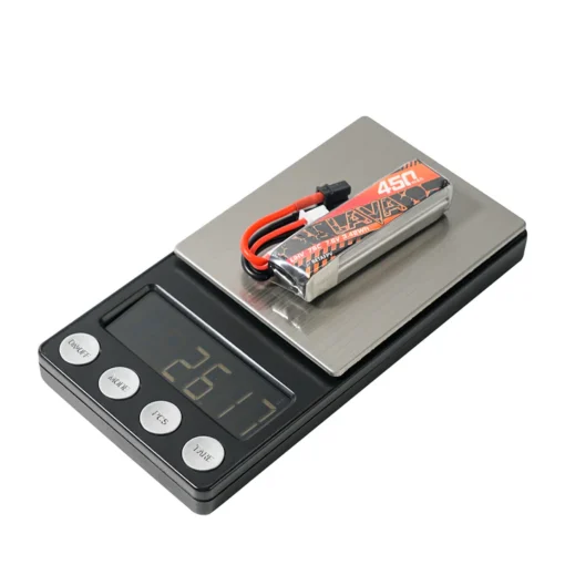 Baterija BETAFPV LAVA 450mAh 2S 75C – XT30 (2VNT) – vaizdas 2