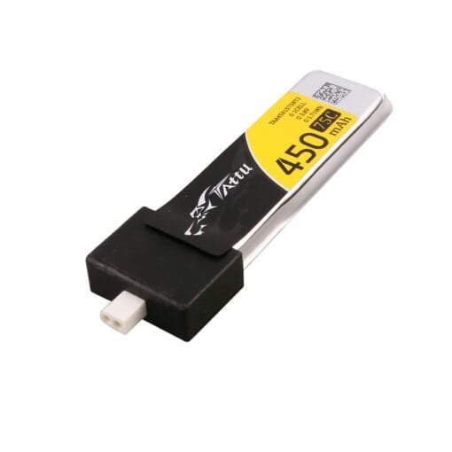 Akumuliatorius Tattu 450mAh 3.8V 75C 1S1P HV – BT 2.0 (5VNT) - Image 5