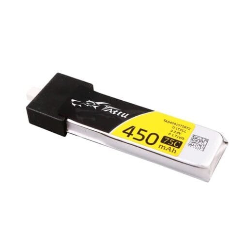 Akumuliatorius Tattu 450mAh 3.8V 75C 1S1P HV – BT 2.0 (5VNT) - Image 4