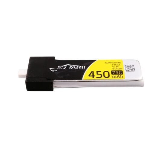 Akumuliatorius Tattu 450mAh 3.8V 75C 1S1P HV – BT 2.0 (5VNT) - Image 3
