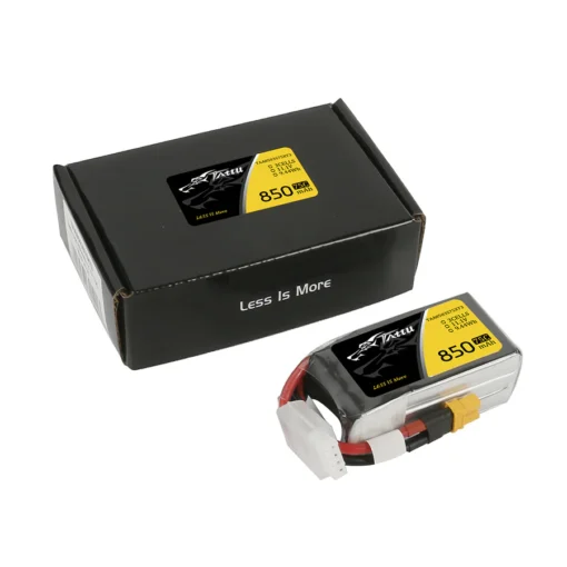 Akumuliatorius Tattu 850mAh 11.1V 75C 3S1P Lipo - XT30 – vaizdas 5