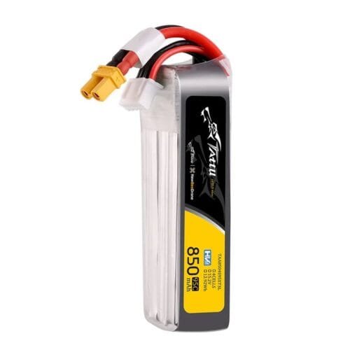 Akumuliatorius Tattu Lipo 850mAh 95C 4S1P 15.2V HV – XT30U - Image 4