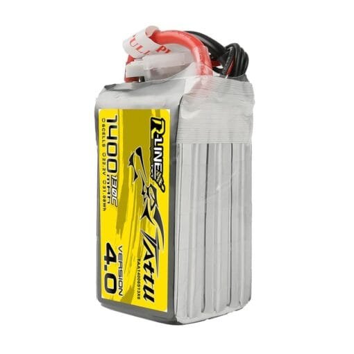 Baterija Tattu R-Line Version 4.0 1400mAh 6S 22.2V 130C – XT60 – vaizdas 3