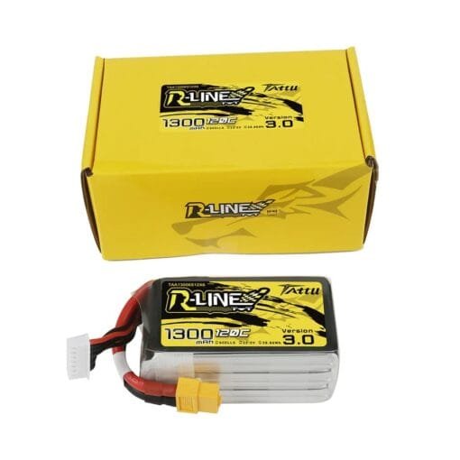 Baterija Tattu R-Line Version 3.0 1300mAh 6S 22.2V 120C – XT60 - Image 5