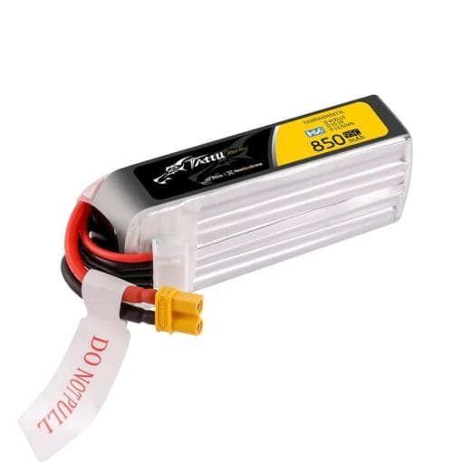 Akumuliatorius Tattu Lipo 850mAh 95C 4S1P 15.2V HV – XT30U - Image 2