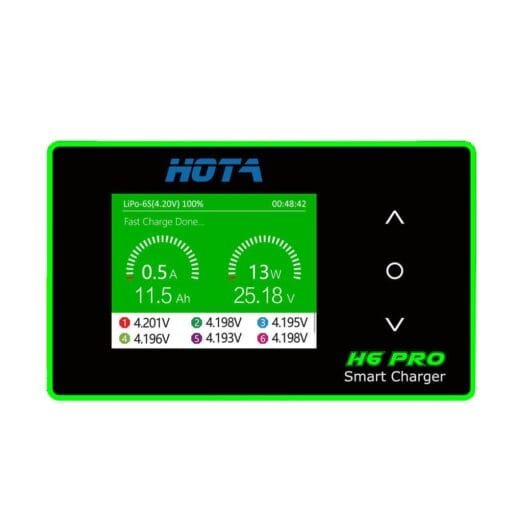 HOTA H6 PRO AC/DC Lipo Charger for 1-6S Battery – vaizdas 6
