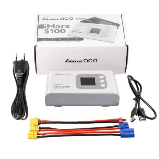 Gens ace iMars S100 G-Tech AC Balance RC Battery Charger – vaizdas 8