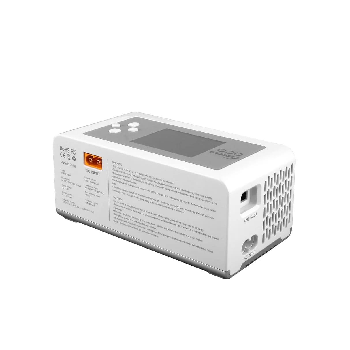 Gens Ace iMars D300 G-Tech Channel AC/DC 300W/700W Battery Charger – vaizdas 4