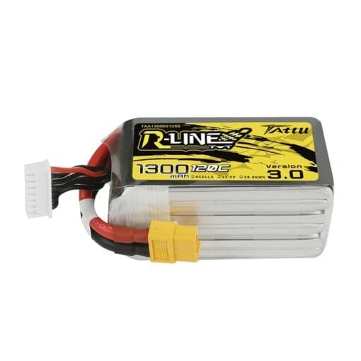 Baterija Tattu R-Line Version 3.0 1300mAh 6S 22.2V 120C – XT60