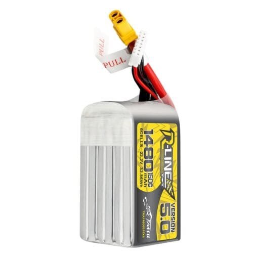 Baterija Tattu R-Line Version 5.0 1480mAh 22.2V 150C 6S – XT60 - Image 2