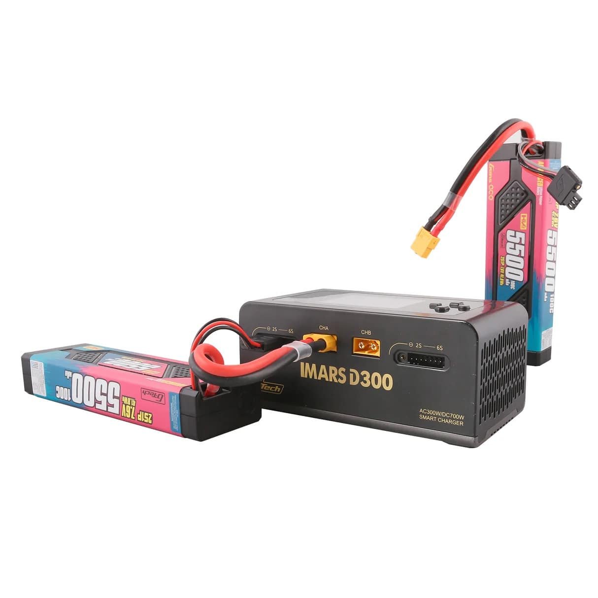 Gens Ace iMars D300 G-Tech Channel AC/DC 300W/700W Battery Charger – vaizdas 11