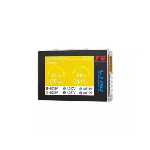 HOTA T6 300W PD 90W 15A 1-6S DC LiPo Battery Charger - XT60 – vaizdas 2