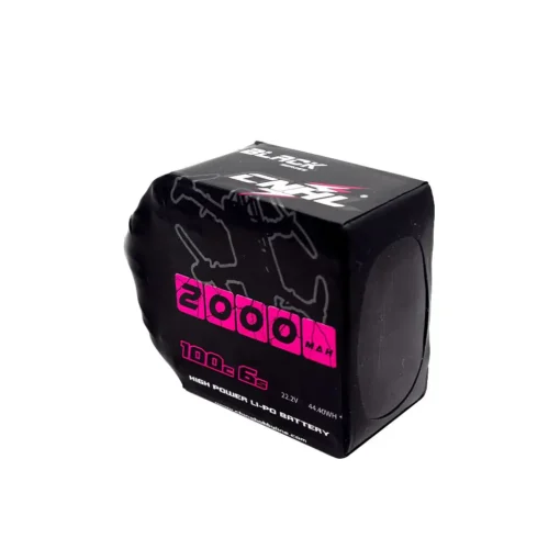 Akumuliatorius CNHL Black Series 2000mAh 22.2V 6S 100C - XT60 – vaizdas 4