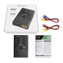 Gens Ace iMars mini G-Tech USB-C 2-4S 60W RC Battery Charger with Power Supply Adapter and Adpter Cable - Image 6