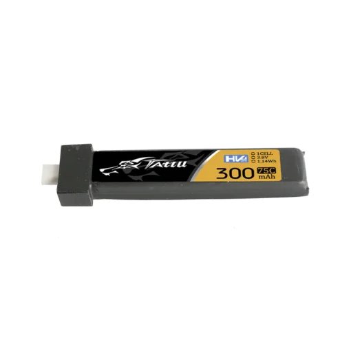 Akumuliatorius Tattu 1S 300mAh 3.8V 75C 1S Lipo - BT2.0 (5vnt) - Image 4