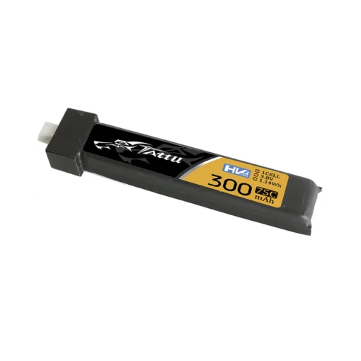 Akumuliatorius Tattu 1S 300mAh 3.8V 75C 1S Lipo - BT2.0 (5vnt) - Image 3