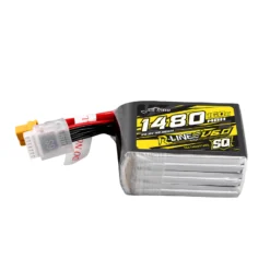 Akumuliatorius Tattu R-Line V6 1480mAh 22.2V 6S 160C LiPo – XT60 [SQ]