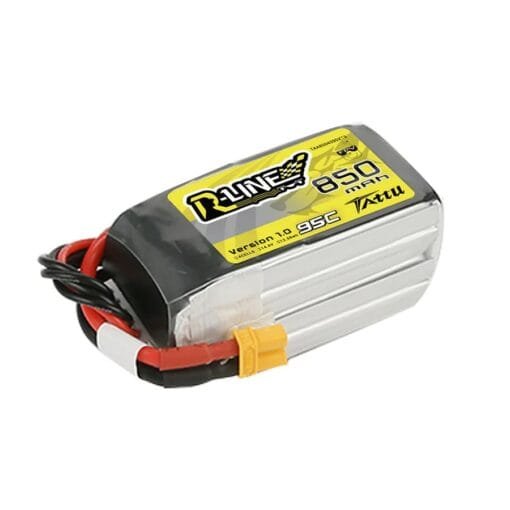 Akumuliatorius Tattu R-Line 850mAh 14.8V 4S 95C Lipo – XT30 – vaizdas 2