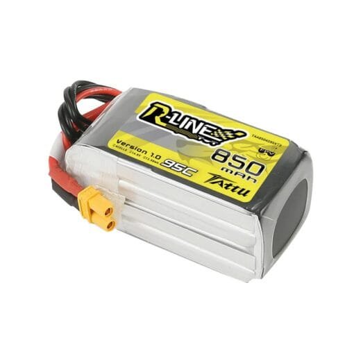 Akumuliatorius Tattu R-Line 850mAh 14.8V 4S 95C Lipo – XT30 – vaizdas 3
