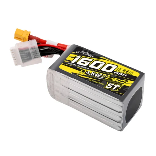 Akumuliatorius Tattu R-Line V6 1600mAh 22.2V 6S 160C LiPo – XT60 [ST] - Image 2
