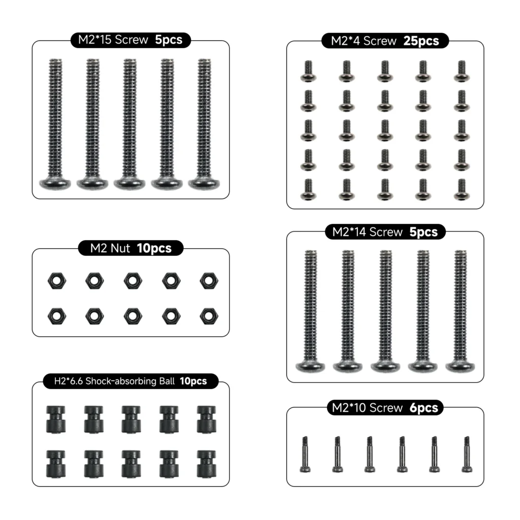 1dronas.lt: BETAFPV Pavo20/Pavo20 Pro varžtų rinkinys
