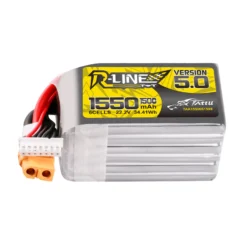 Akumuliatorius Tattu R-Line 5.0 1550mAh 22.2V 6S 150C LiPo – XT60