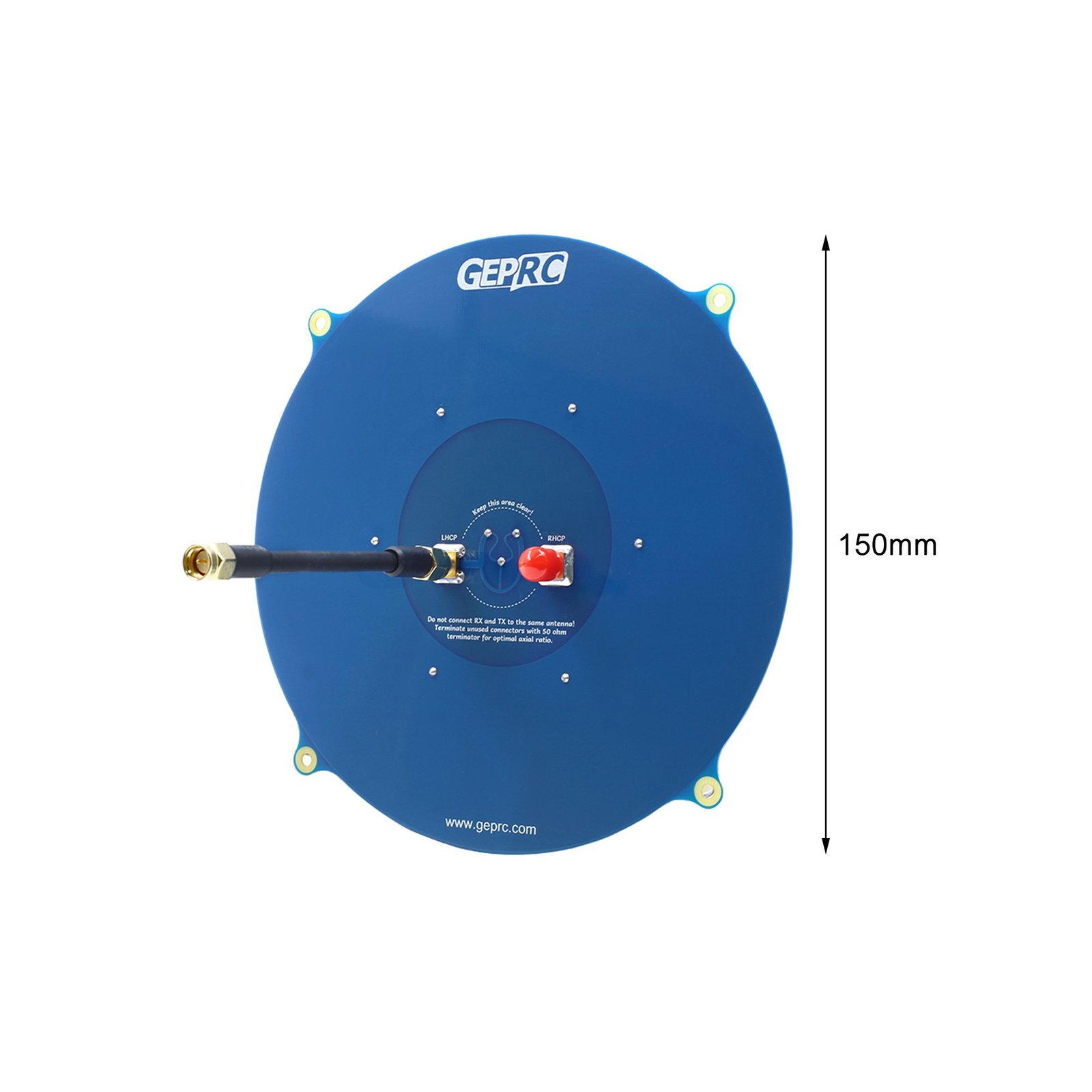 GEPRC Triple Feed Patch Array 5.8G antena – vaizdas 3