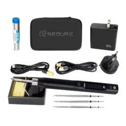 SEQURE S60P OLED lituoklis su antgaliais ir 65W adapteriu