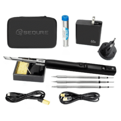 SEQURE S99 OLED lituoklis su antgaliais ir 65W adapteriu