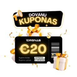 Dovanų kuponas 20 eurų vertės