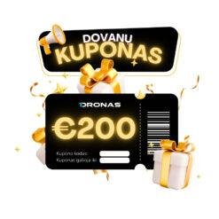 Dovanų kuponas 200 eurų vertės
