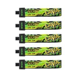 Akumuliatorius BETAFPV LAVA II 1S 280mAh 95C – BT2.0 (5vnt)