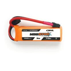 Akumuliatorius CNHL MiniStar 3S 11.1V 450mAh 70C - XT30
