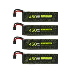 Akumuliatorius Flywoo Explorer 1S 450mAh HV V2 80C - A30 (4vnt)