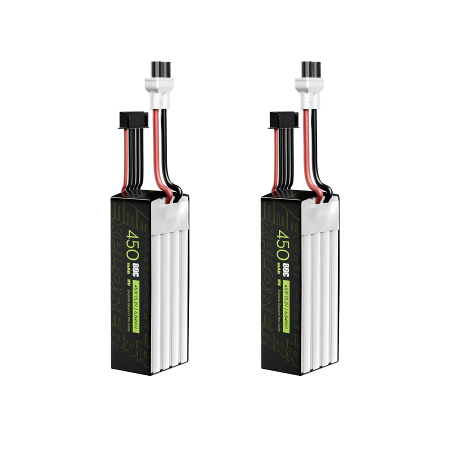 Akumuliatorius Flywoo Explorer 4S 450mAh LiHV 80C - XT30 (2vnt)