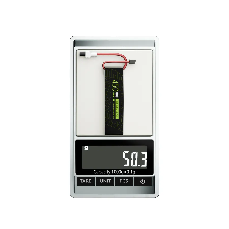 Akumuliatorius Flywoo Explorer 4S 450mAh LiHV 80C - XT30 (2vnt) – vaizdas 3