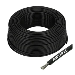 Gens ace AWG#16 20cm silikoninis laidas