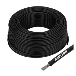 Gens ace AWG#6 20cm silikoninis laidas