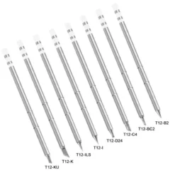 SEQURE T12 lituoklio antgaliai T12-B2/T12-BC2/T12-C4/T12-D24/T12-I/TS-C4/T12-KU/T12-ILS