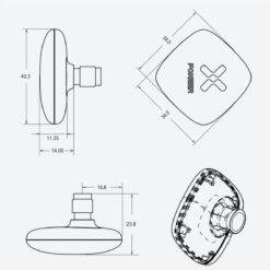 Foxeer Echo 2 5.8G 9dBi Patch RHCP antenna - Image 5