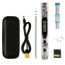SEQURE SI012 Pro Max OLED lituoklis su T12-B2 antgaliu